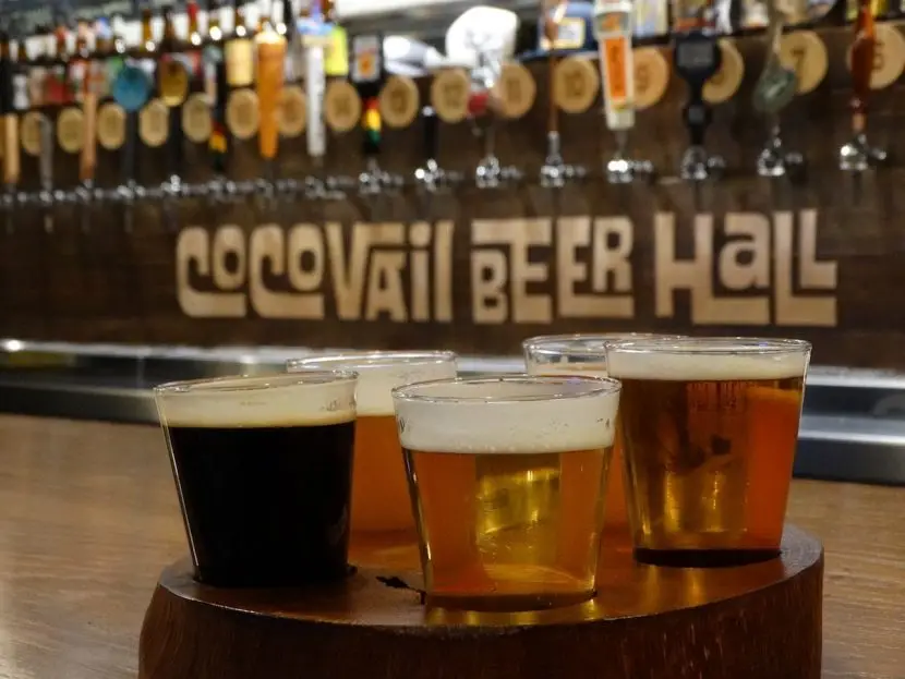 CocoVail Craft Beer Flight