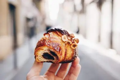 Mayer Best Bakery in Barcelona Chocolate Croissant